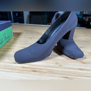 Sesto Meucci Brown Heels Size 10 Used